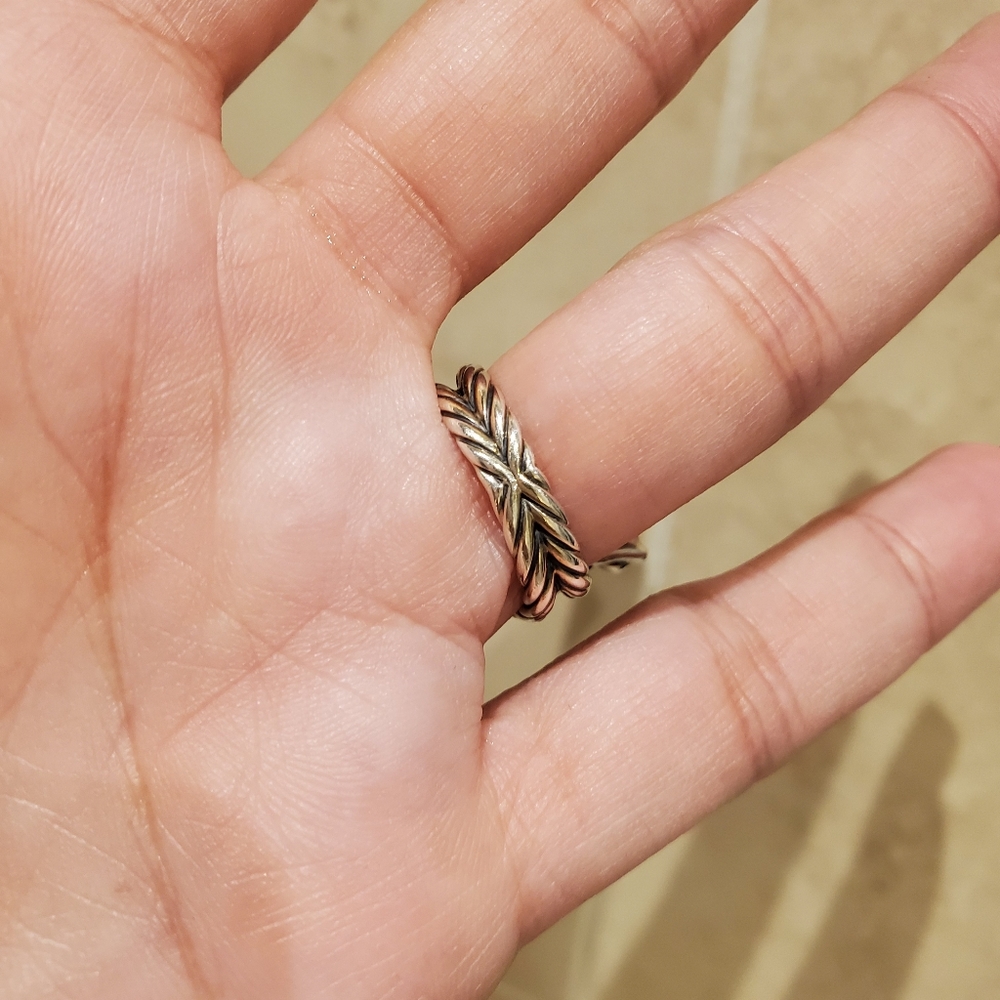 SOLD❣️David Yurman-  Morganite & Diamond Ring - Picture 8 of 9